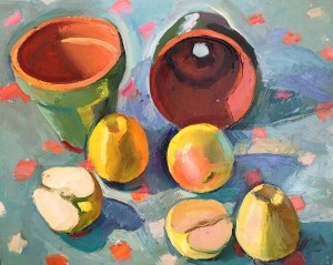 8. Pots and apples